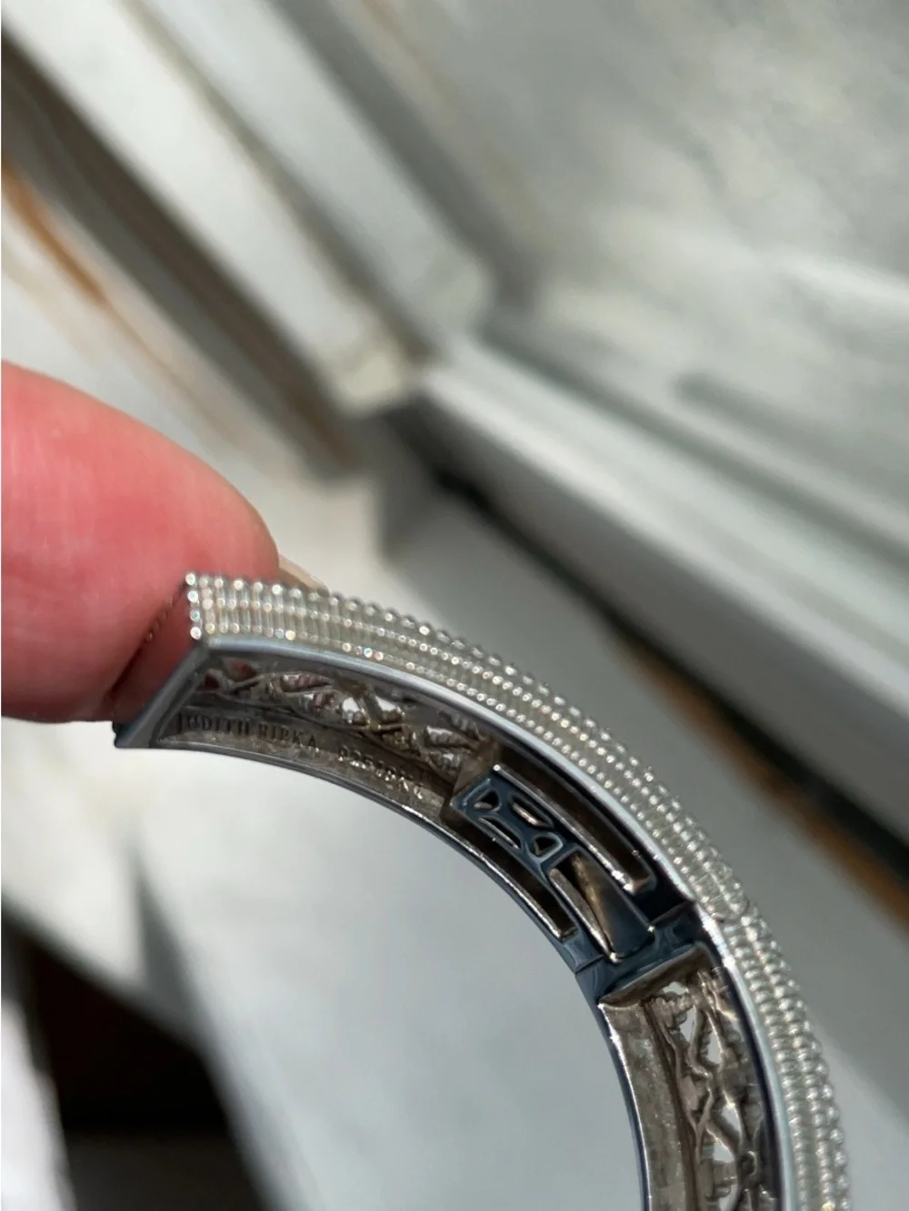 Judith Ripka Two-Tone Filigree Floral Bracelet - Sterling Silver &18k Gold